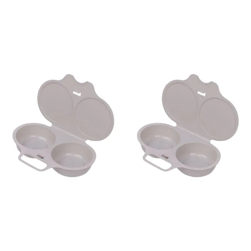 Buy 1 get 1 free --Easy-To-Clean Microwave Omelette Maker, Multifunctional Egg Poacher, Poached Eggs, Poached Egg Cooker, Non-Stick, 2-Cup Round Omelette Maker, Quick Prep, Healthy Cooking Gadget for Kitchens and Restaurants