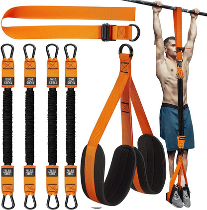 💪 Heavy-duty Pull Up Workout Band | Adjustable Workout & Strength Training Band