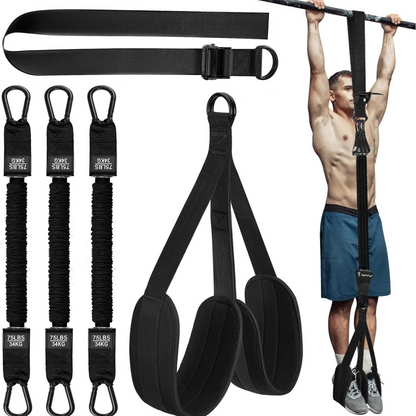 💪 Heavy-duty Pull Up Workout Band | Adjustable Workout & Strength Training Band