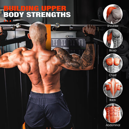 💪 Heavy-duty Pull Up Workout Band | Adjustable Workout & Strength Training Band