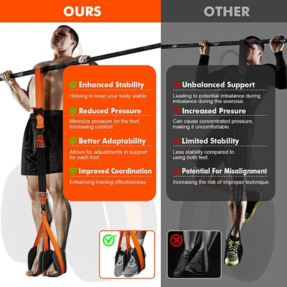💪 Heavy-duty Pull Up Workout Band | Adjustable Workout & Strength Training Band