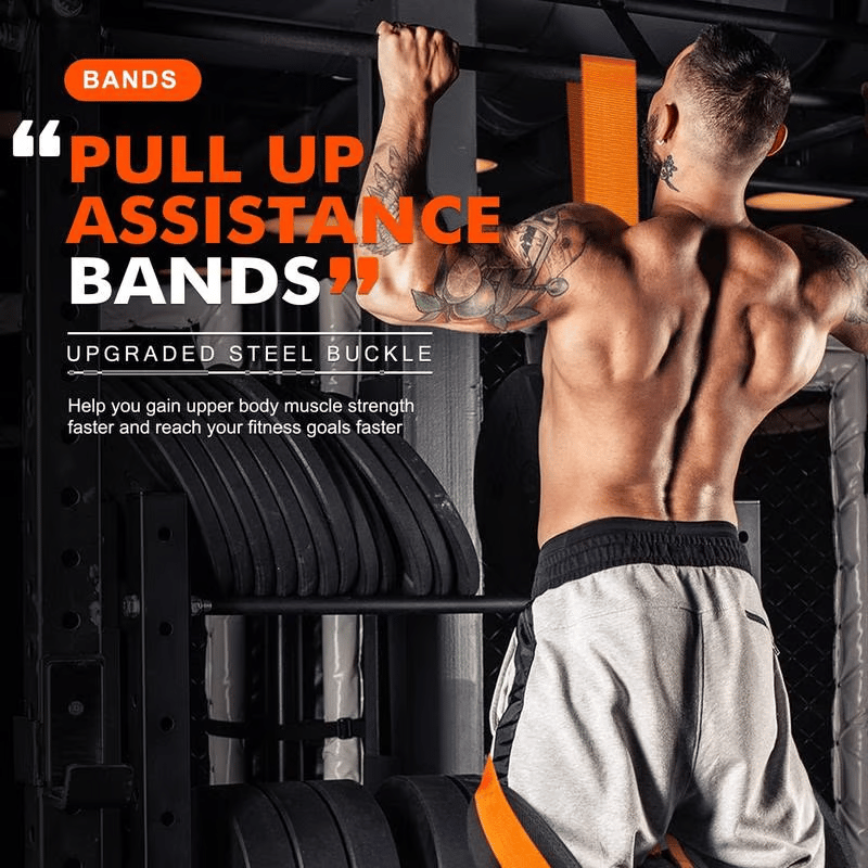 💪 Heavy-duty Pull Up Workout Band | Adjustable Workout & Strength Training Band