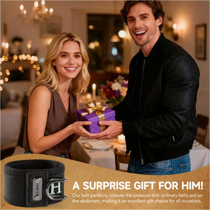 ✨ Invisible No-Buckle Belt | Elastic Stretch Belt for Men & Women – 2 Pack