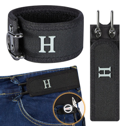 ✨ Invisible No-Buckle Belt | Elastic Stretch Belt for Men & Women – 2 Pack