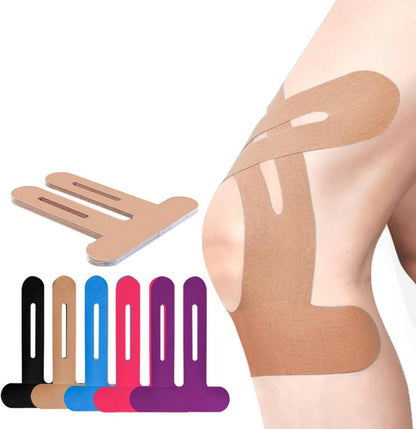 🔥 Pre-cut Kinesiology Tape for Knees | Provides comfortable support for sports and daily activities