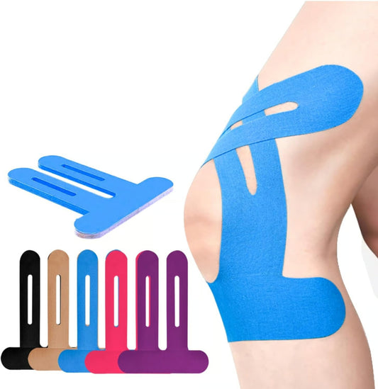 🔥 Pre-cut Kinesiology Tape for Knees | Provides comfortable support for sports and daily activities