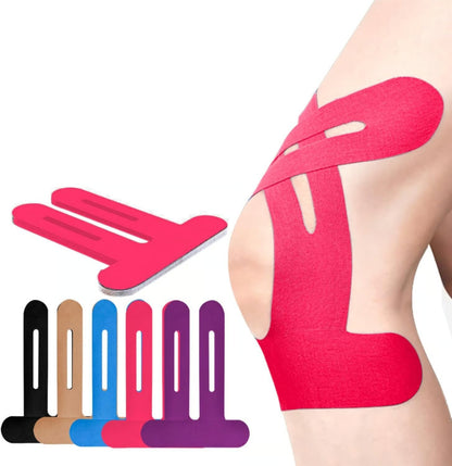 🔥 Pre-cut Kinesiology Tape for Knees | Provides comfortable support for sports and daily activities