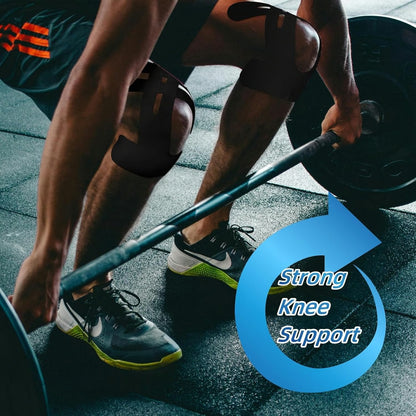 🔥 Pre-cut Kinesiology Tape for Knees | Provides comfortable support for sports and daily activities